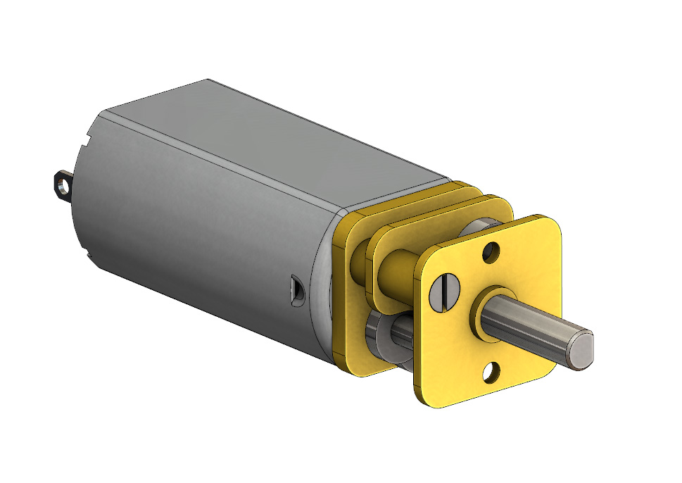 10RPM 6V 60mA 3mm轴迷你DC齿轮变速箱电机